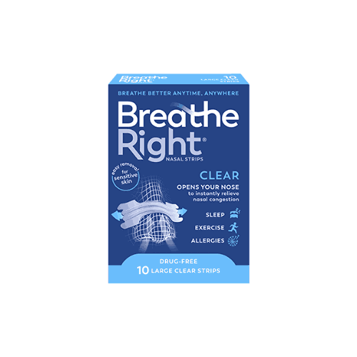 Breathe Right® Nasal Strips Clear