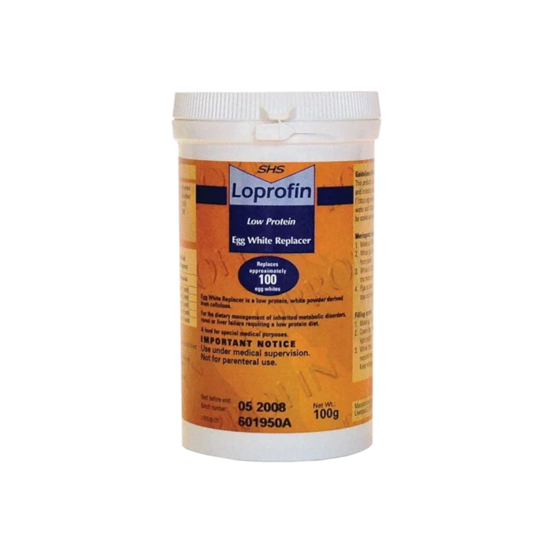 Loprofin Low Protein Egg White Replacer 100g Tub