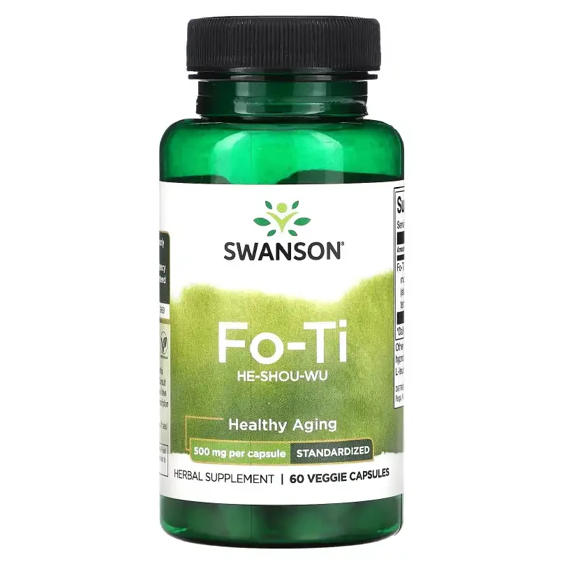 Swanson Fo-Ti (He-Shou-Wu) 500mg