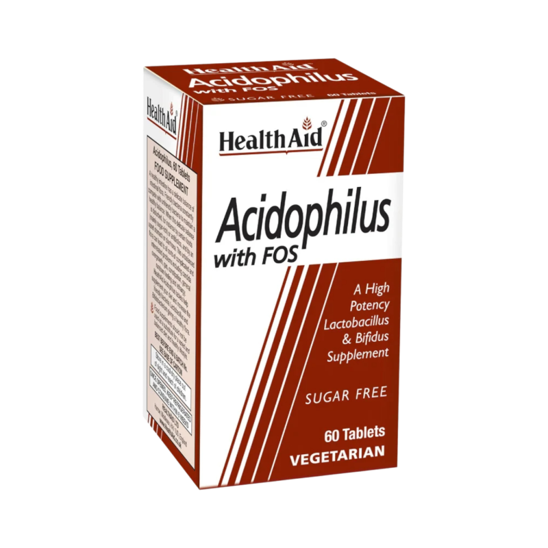 HealthAid Acidophilus (100million) +FOS Tablets