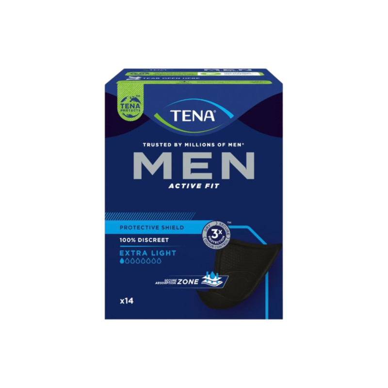 TENA Men Active Fit Protective Shield