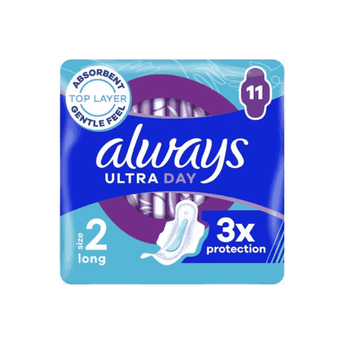 Always Ultra Long (Size 2) Sanitary Pads With Wings