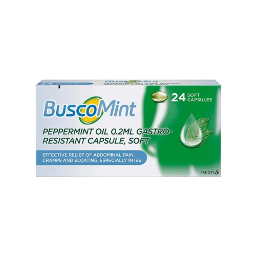 Buscomint® Gastro-Resistant Soft Capsules