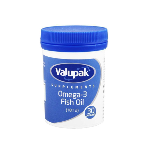 Valupak Omega 3 Fish Oils Capsules 1000mg
