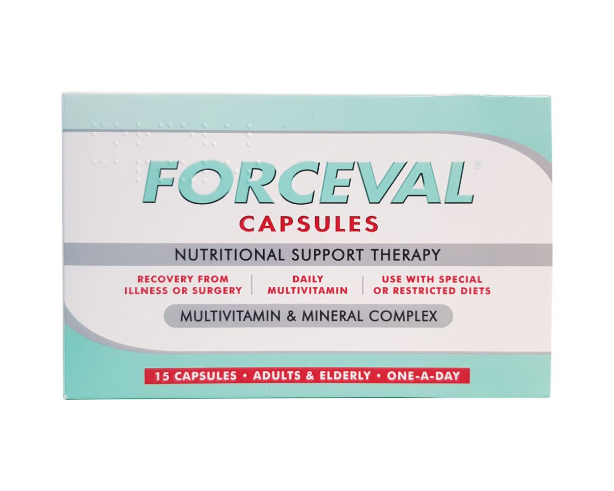 Forceval Capsules Multivitamin & Minerals Complex