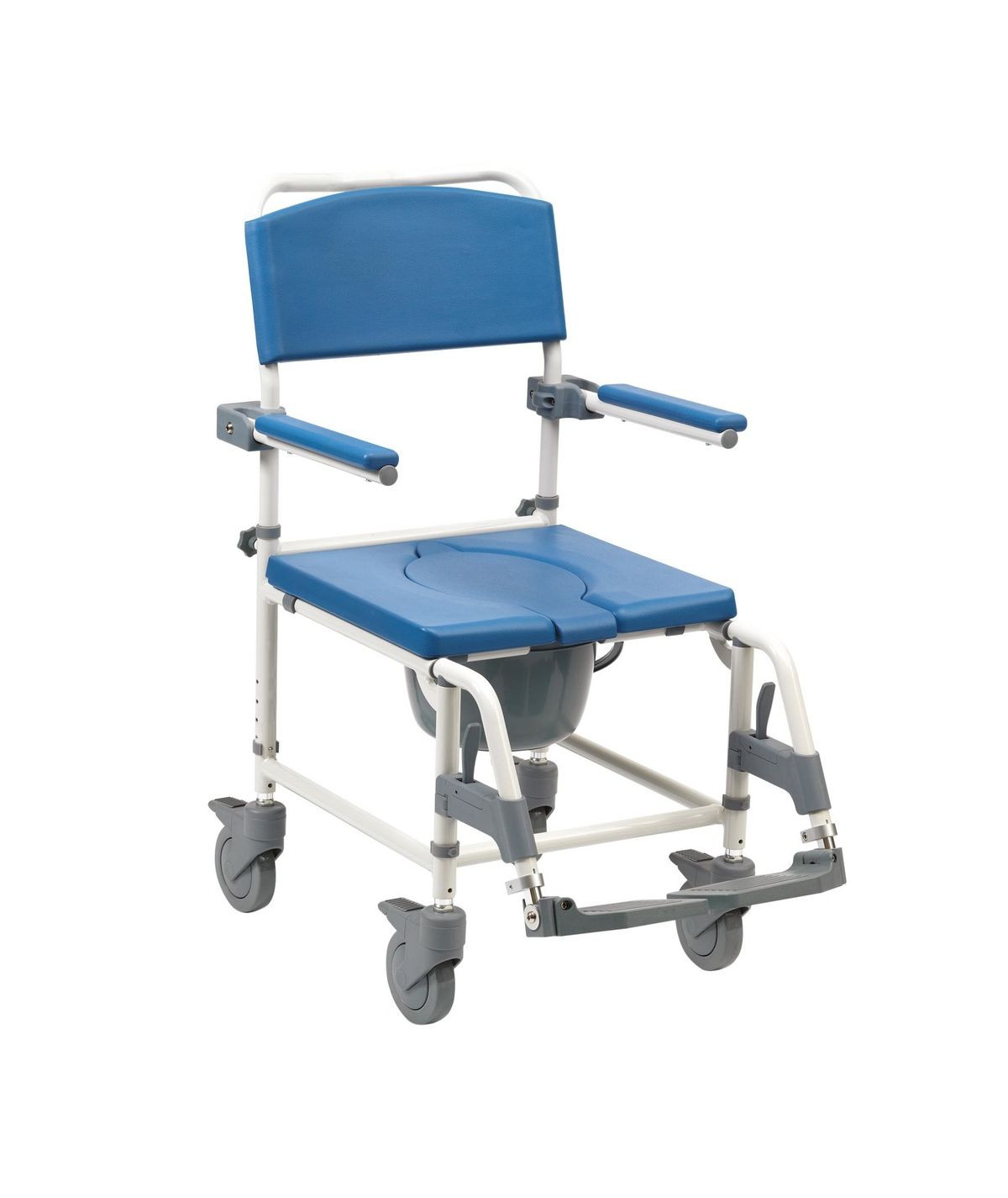 Days Aluminium Commode and Shower Chair without Footrest