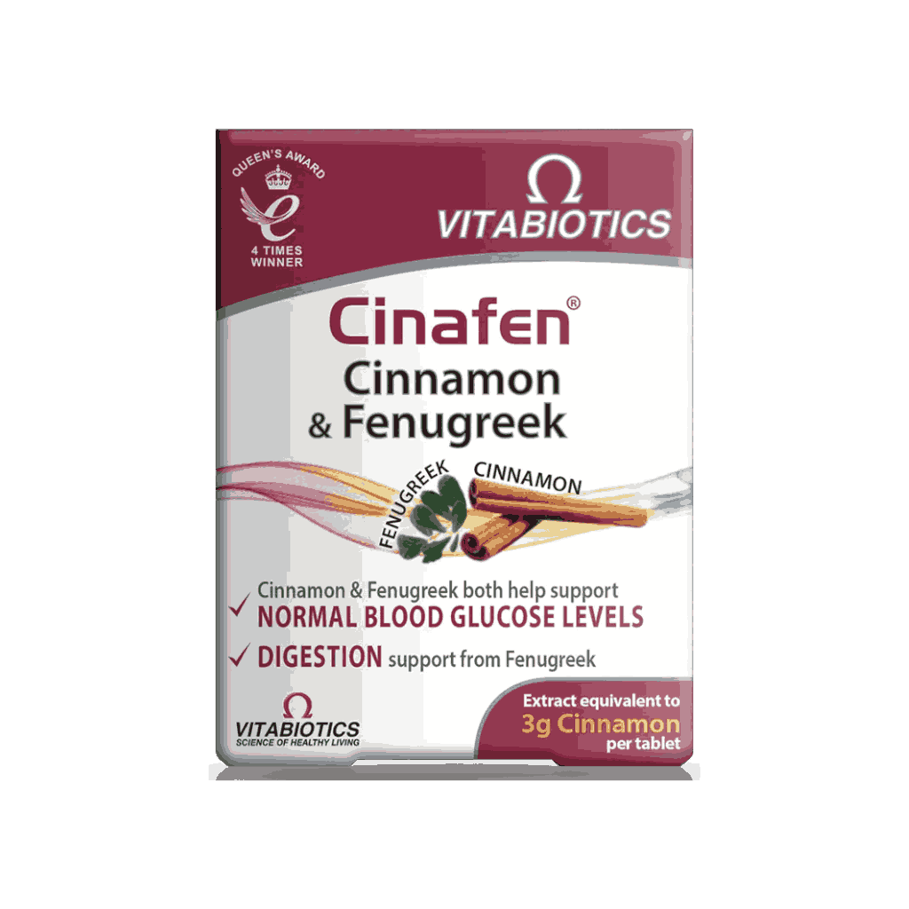 Vitabiotics Cinafen Cinnamon and Fenugreek