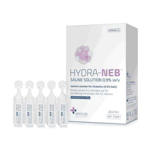 Hydra-Neb Saline Solution 0.9% w/v 2.5ml