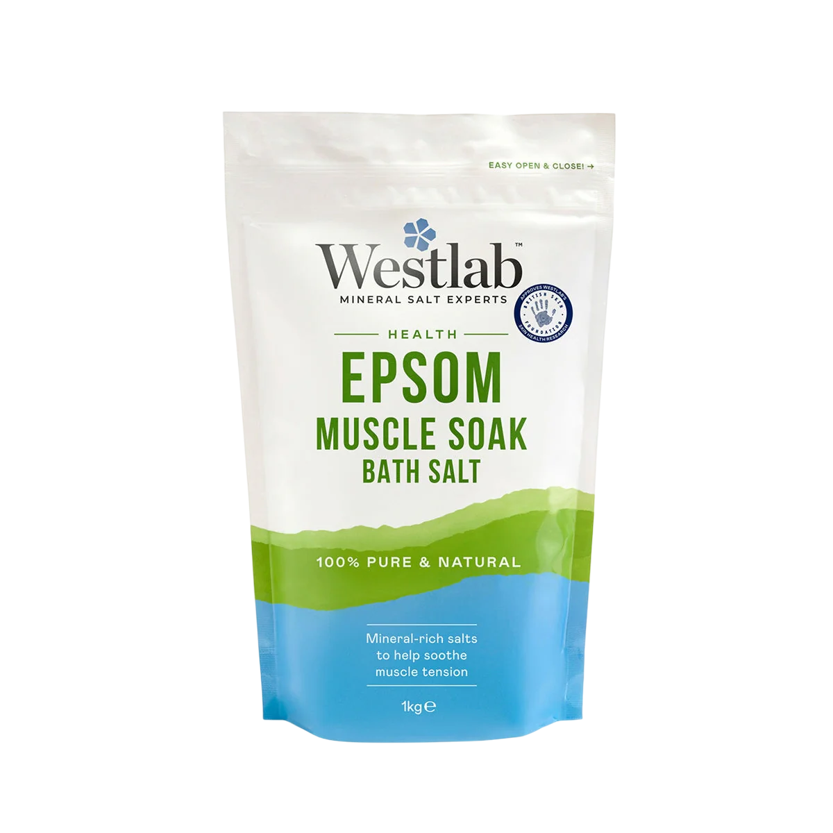 Westlab Epsom Bath Salt 1kg