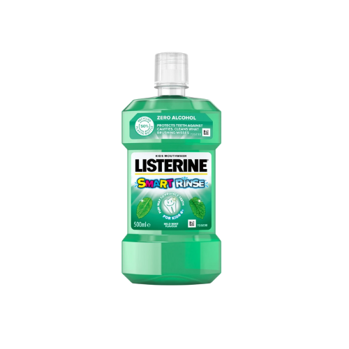 LISTERINE® Smart Rinse Mild Mint Mouthwash 500ml