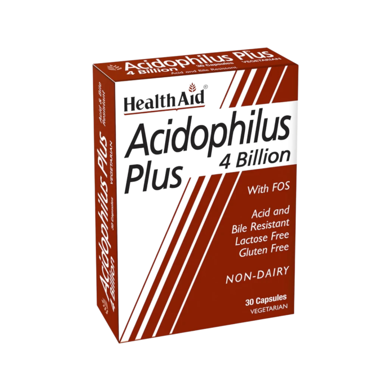 HealthAid Acidophilus Plus 4 Billion Vegicaps