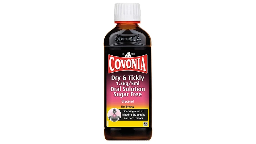 Covonia Dry & Tickly Cough Sugar-Free Oral Solution 150ml