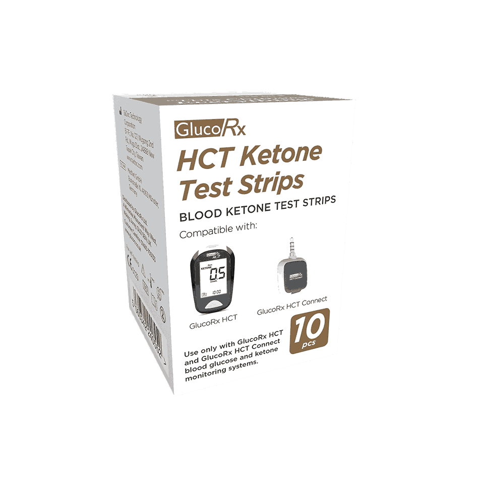 GlucoRx HCT Ketone Strips