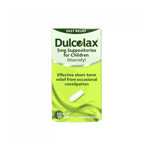 Dulcolax® Laxative 5 mg Suppositories for Children