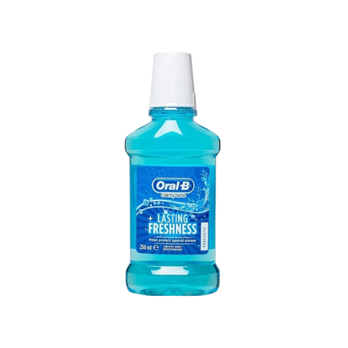Oral-B Complete Lasting Freshness Arctic Mint Mouthwash 250ml