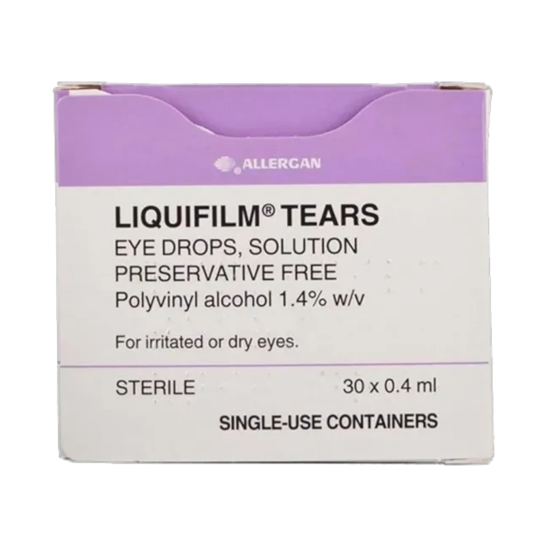 Liquifilm Tears Eye Drops Preservative-free 0.4ml
