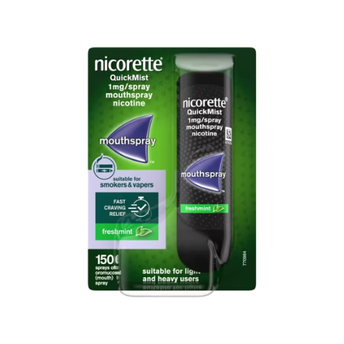Nicorette® QuickMist Mouthspray 1mg Freshmint