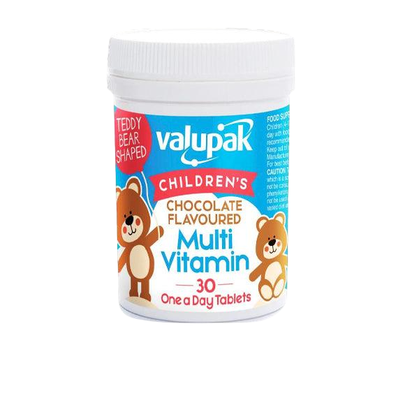 Valupak Multi Vitamins Children's Chocolate Flavoured