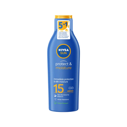 NIVEA SUN Protect & Moisture SPF 15 200ml