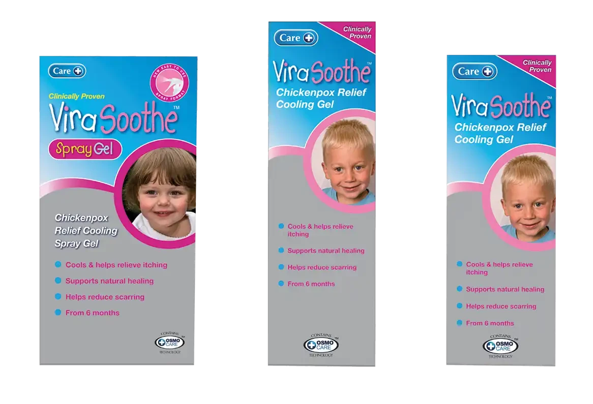 Care ViraSoothe® Chickenpox Relief Cooling Spray Gel 60ml
