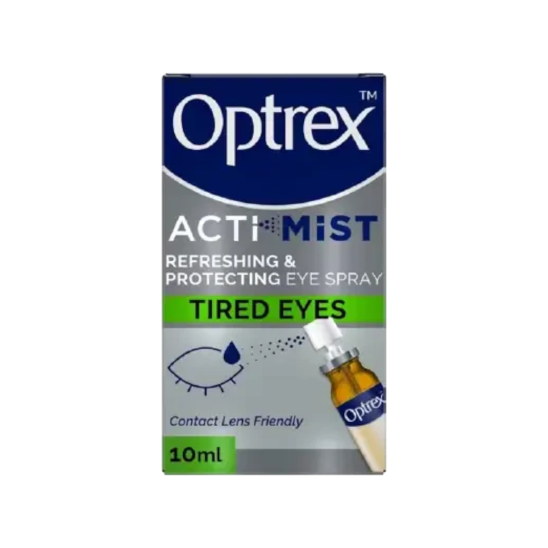 Optrex Actimist Double Action Tired and Strained Eyes Refreshing and Protecting Spray 10ml
