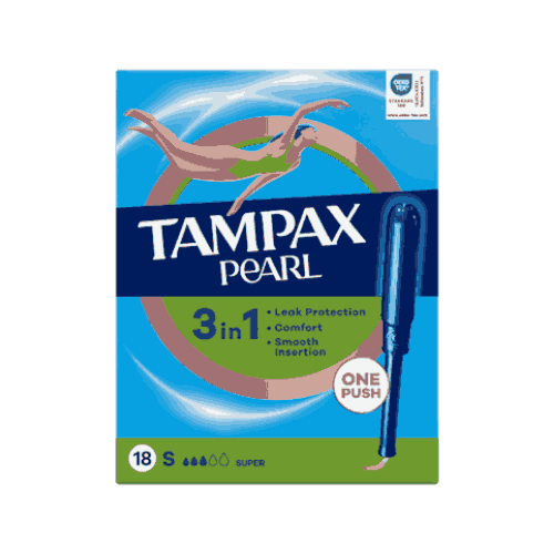 Tampax Pearl Super Applicator Tampons