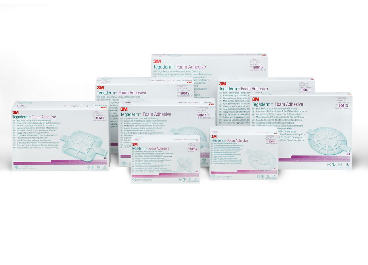 3M™ Tegaderm™ High Performance Foam Adhesive Dressing