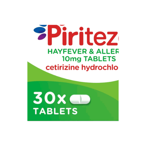 Piriteze Antihistamine Allergy Relief Tablets