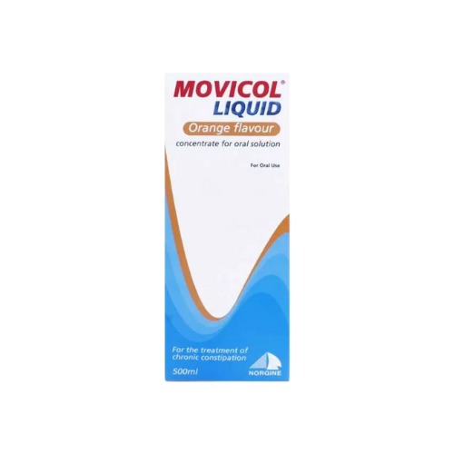 Movicol Liquid Orange Flavour 500ml