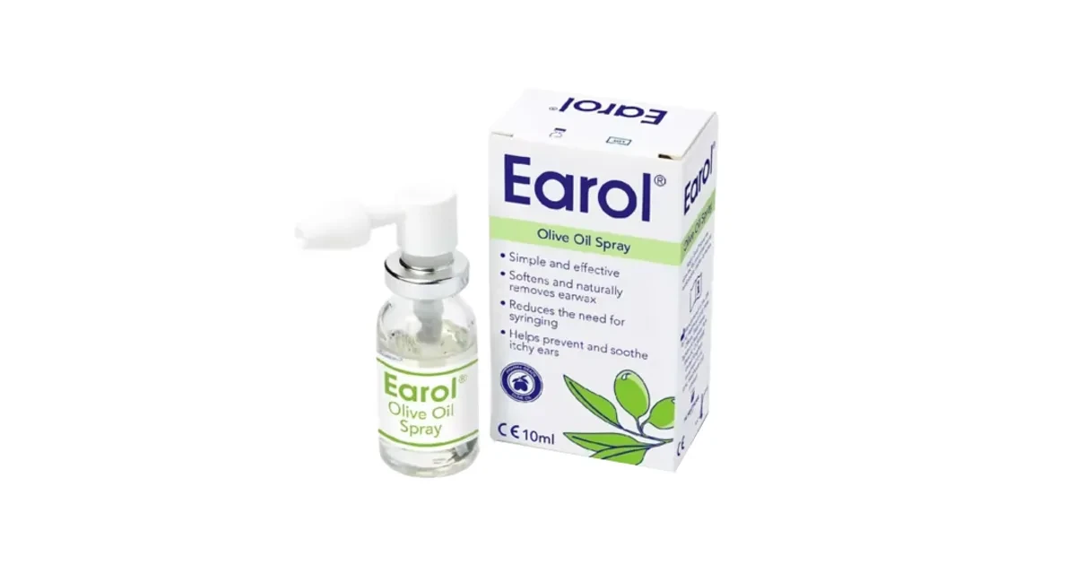 Earol Ear Wax Remover Olive Oil Spray 10ml