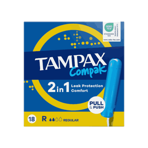 Tampax Compak Regular Applicator Tampons