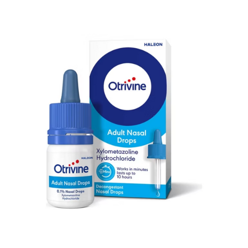 Otrivine Adult Nasal Drops 10ml