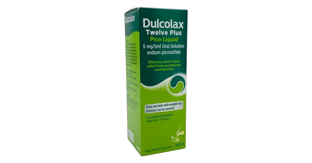Dulcolax® Twelve Plus Pico Liquid 5mg / 5ml oral solution 300ml