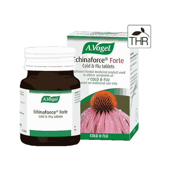 A.Vogel Echinaforce Forte Cold & Flu Tablets High Strength 1200mg