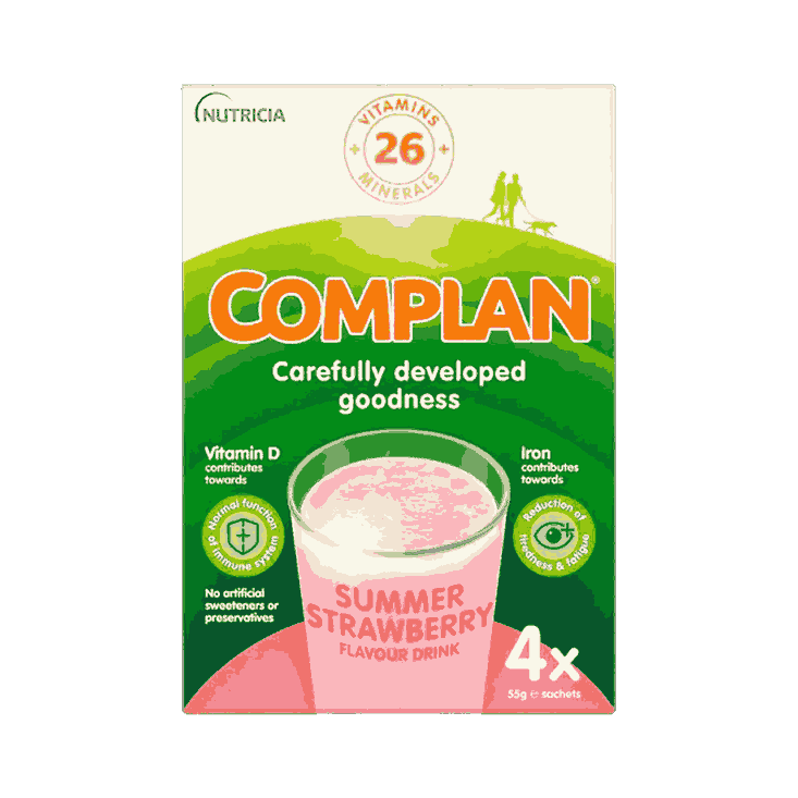Complan Sachets Strawberry 55g