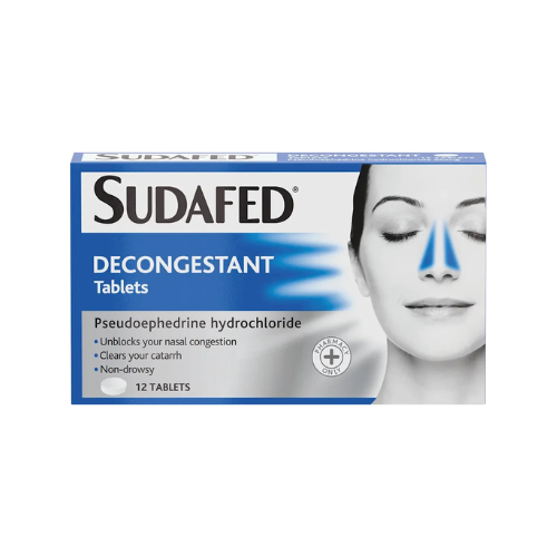 SUDAFED® Decongestant Tablets