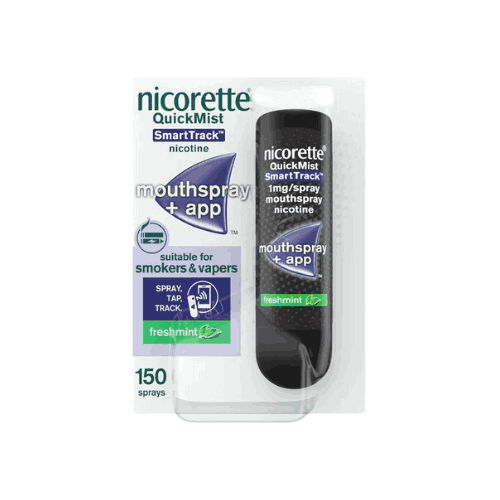 Nicorette® QuickMist SmartTrack™ Mouthspray 1mg Freshmint