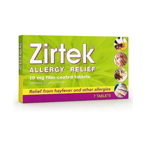 Zirtek Allergy Relief Tablets