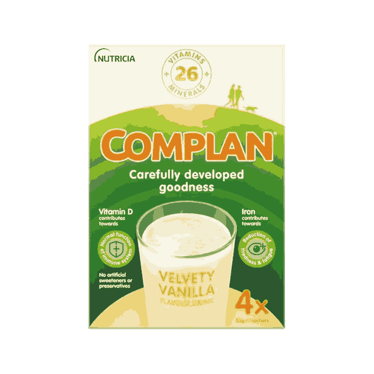 Complan Sachets Vanilla 55g