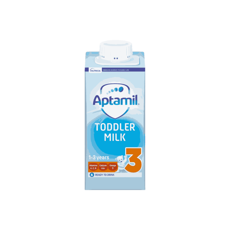 Aptamil Toddler milk with 1-3 years 200ml ready to feed bottle