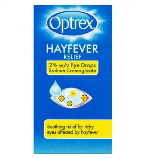 Optrex Hayfever Relief Eye Drops 10ml