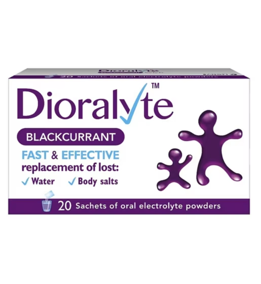 Dioralyte Blackcurrant Sachets