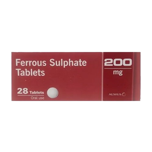 Ferrous Sulfate 200mg Tablets