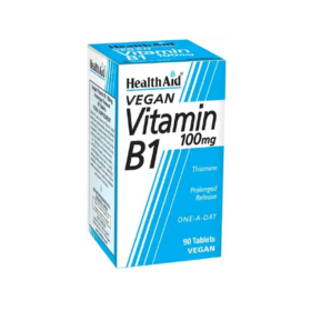 HealthAid Vitamin B1 100mg (Thiamin) Tablets