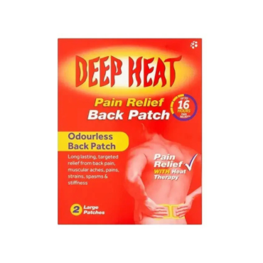 Deep Heat Pain Relief Back Patch