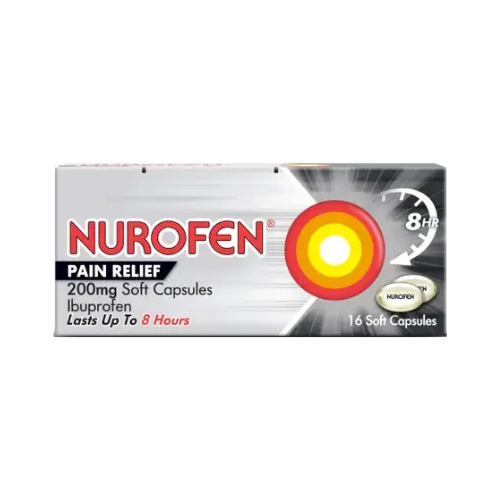 Nurofen Pain Relief 200mg Soft Capsules