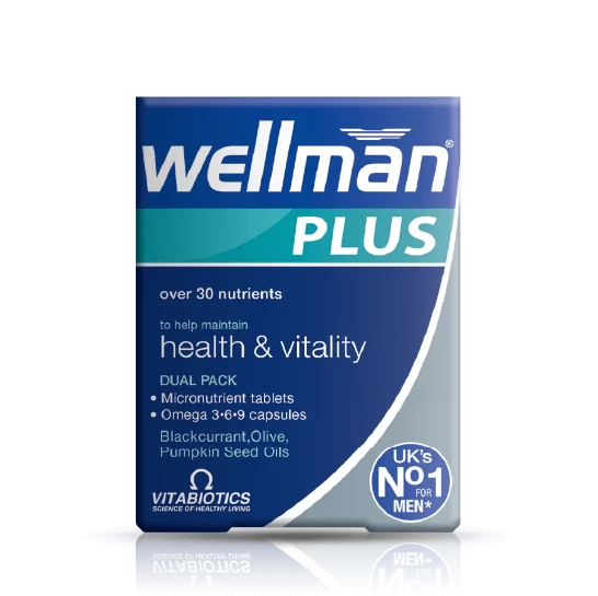 Vitabiotics Wellman Plus Omega 3-6-9