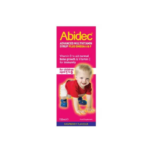 Abidec Advanced Multivitamin Syrup Plus Omega 6 & 9 150ml