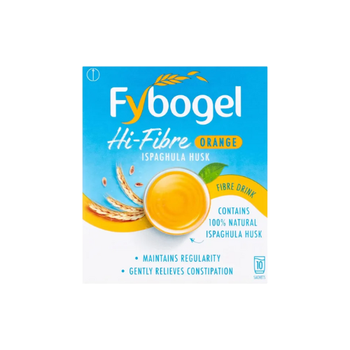 Fybogel Hi-Fibre Orange Flavoured Laxative Sachets
