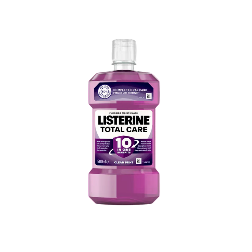 LISTERINE® Total Care 10 in 1 Mint Mouthwash 500ml